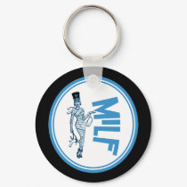 MILF Mummy Blue keychains by atomic50s MILF Mummy Blue keychains