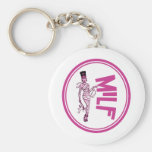 MILF Mummy Pink Keychains