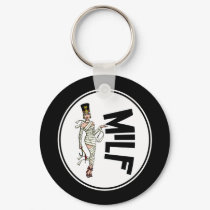 MILF Retro Mummy Pinup Girl keychains by atomic50s MILF Retro Mummy Pinup Girl keychains