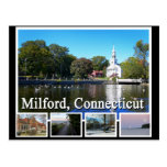 Milford Connecticut Multiview Postcards