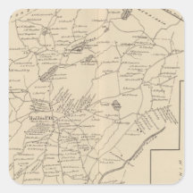Milford, Hollis, Hillsborough Square Sticker