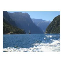 Milford Sound, New Zealand Custom Invitations