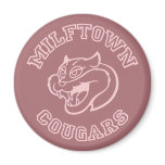 Milftown Cougars II magnets