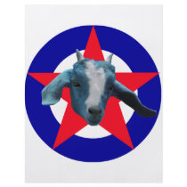 Militant Goat flyers by redstarkids Militant Goat flyers
