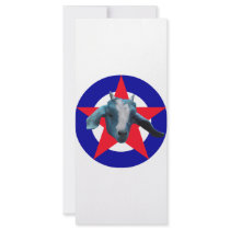 Militant Goat Rack Cards