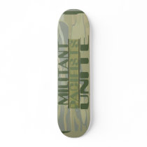 Militant Pacifists Unite Skateboard