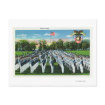 Military Academy Dress Parade Postcards