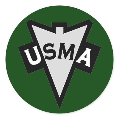 Military Academy Recondo patch for round stickers