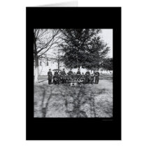 Military Band with Instruments 1865 cards