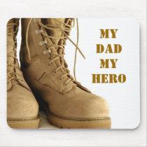 military boots mousepad
