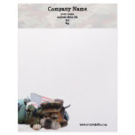 Military Boxer Dog Letterhead