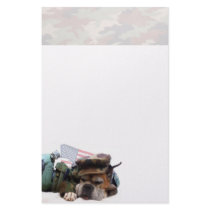 Military boxer dog stationary stationery by ritmoboxer Military boxer dog stationary stationery