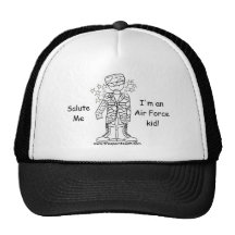 Military Brat Air Force kid Hat