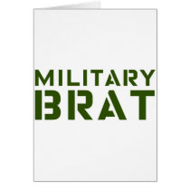 Military Brat cards