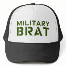 Military Brat hats by EllesPlanet Military Brat hats
