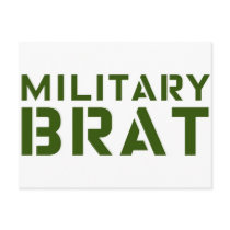 Military Brat postcards by EllesPlanet Military Brat postcards