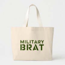 Military Brat Tote Bags