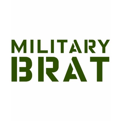 Military Brat Tee Shirts by EllesPlanet