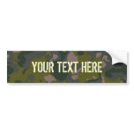 Military camouflage bumper stickers