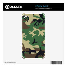 Military Camouflage iPhone 4/4S Skin iPhone 4 Skin