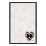 Military Camouflage "Miss You" Stationery Paper