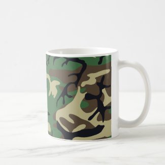 Military Camouflage Mug