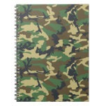 camo notebook, camouflage notebook, woodland