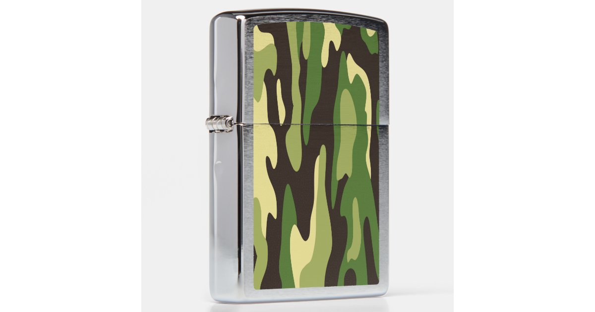 Military Camouflage Personalized Zippo Lighter Zazzle
