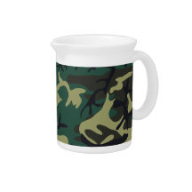 Military Camouflage Pitcher