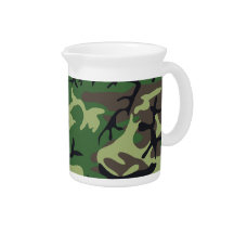 Military Camouflage Pitcher
