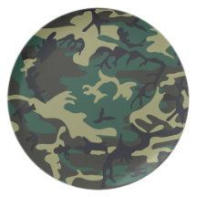 Military Camouflage Plate