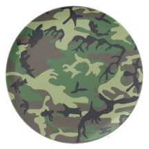 Military Camouflage Plate