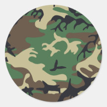 Military Camouflage Sticker