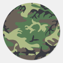 Military Camouflage Sticker