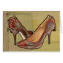 Military Camouflage Stilettos with Tassels cards by ElainePlesser Military Camouflage Stilettos with Tassels cards