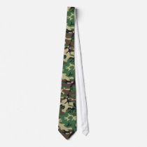 Military Camouflage Tie