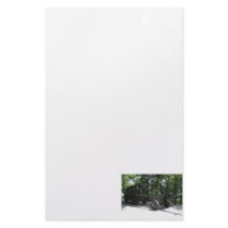 Military Cannon Custom Stationery