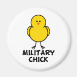 Military Chick Fridge Magnets