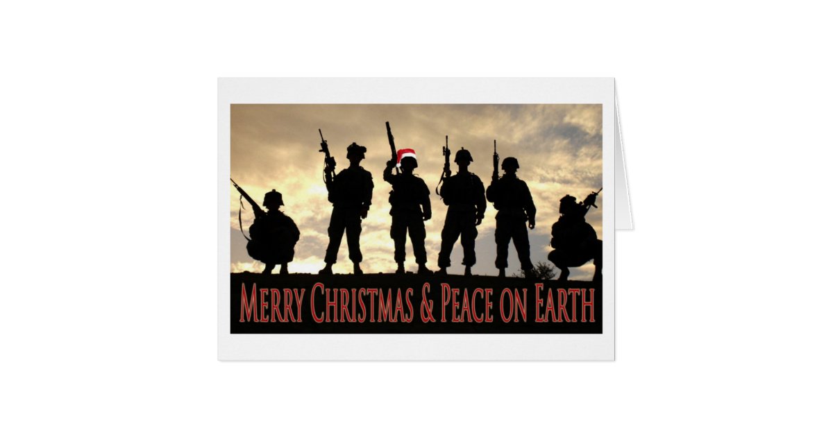 Military Christmas Card Zazzle