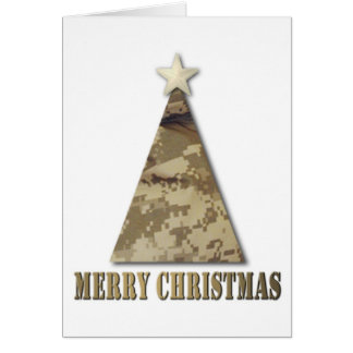 Military Christmas Greeting Card