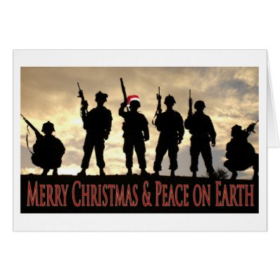 Military Christmas Greeting Card