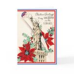 Military Christmas Vintage Card