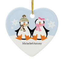 Military Couple Christmas Ornaments