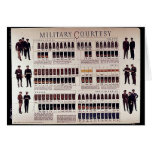 Military Courtesy cards