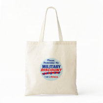 MILITARY DISCOUNT Bag by samappleby MILITARY DISCOUNT Bag