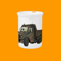 Military Dump Truck Cartoon pitchers