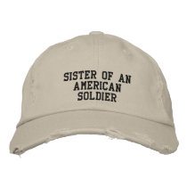 military embroidered hats