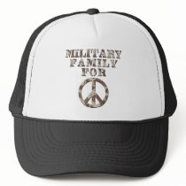 Military Family for Peace Mesh Hats