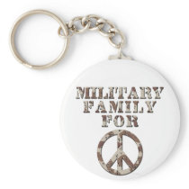 Military Family for Peace Keychains