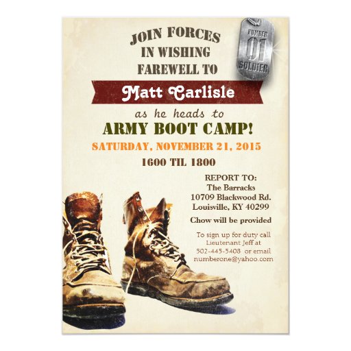 Paper on boot camp